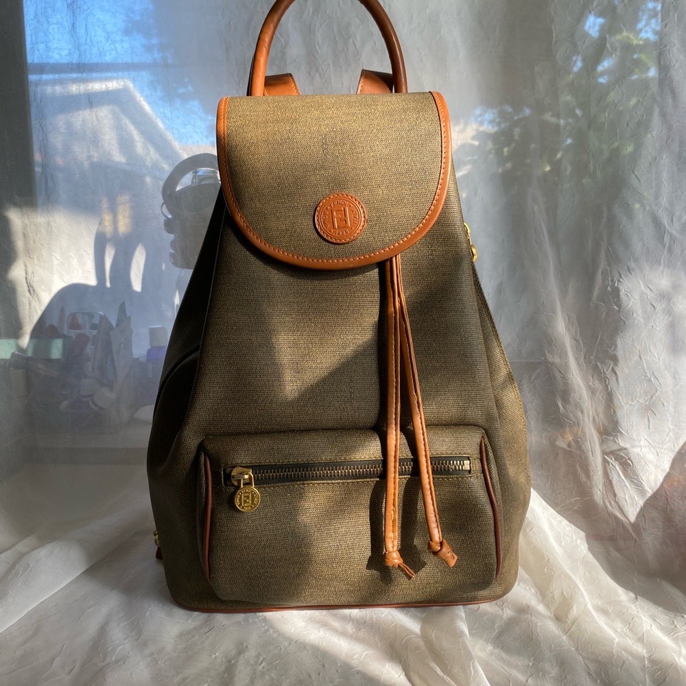 Vintage 1980s-1990s Fendi Backpack